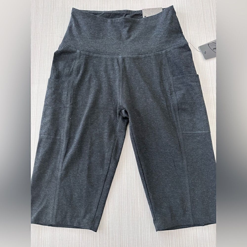 New York Laundry NYL 12” Inseam High Waist Biker Shorts Workout Yoga Run…